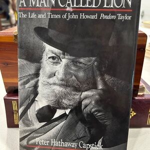 A Man Called Lion Book by Peter Hathaway Capstick